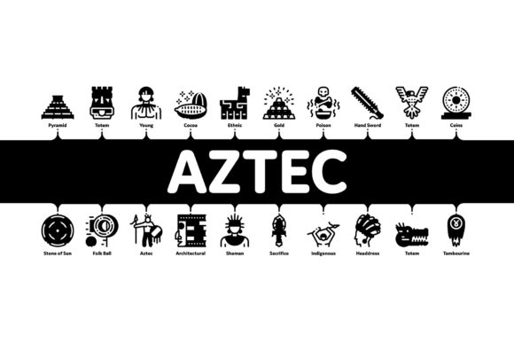 Download Aztec Civilization Minimal Infographic - Premium Resources